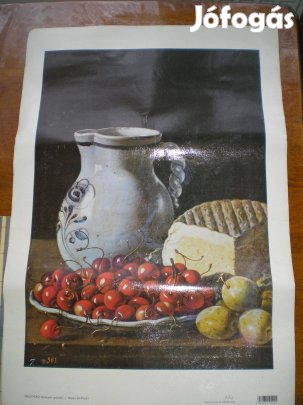 Csendélet kancsóval gyümölcsökkel repró keret nélkül Luis Egidio Melén