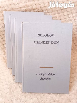 Csendes Don I-IV. - mind a 4 teljes kötet egyben - Mihail Solohov