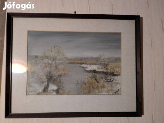 Csendes Ferenc festmény 66x51/50x35