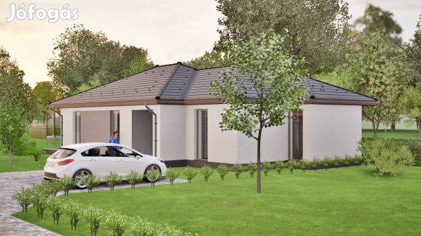 Csendes, zöldövezeti új építésű családi ház Koroncón  tágas telekkel!