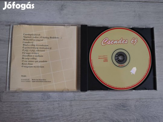 Csendes éj: Válogatott karácsonyi dalok - újszerű zenei CD