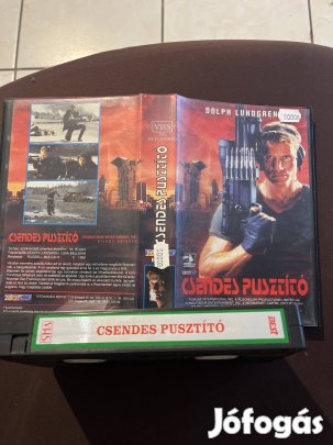 Csendes pusztitó akcio vhs 
