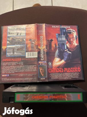 Csendes pusztító vhs kistok akció Lundgren