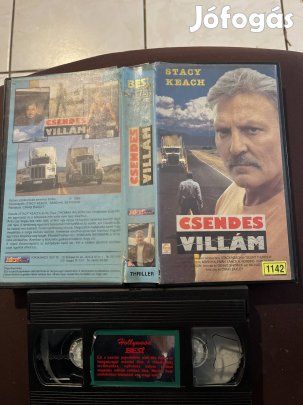 Csendes villám thriller vhs 