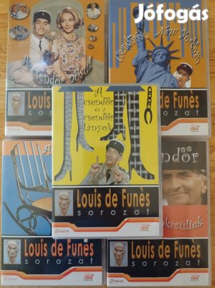 Csendőr filmek dvd gyűjtemény Louise De Funes 5 dvd 