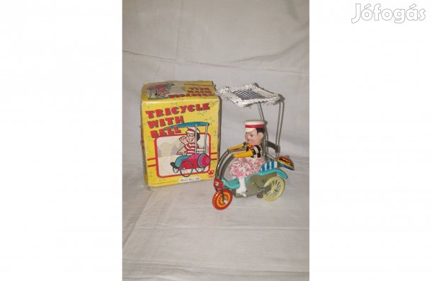 Csengős tricikli kínai lemezjáték