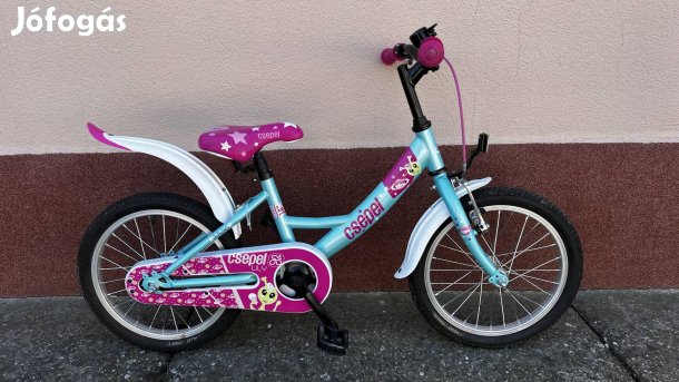 Csepel Lily 16-os kontrás gyerek, kislány kerékpár