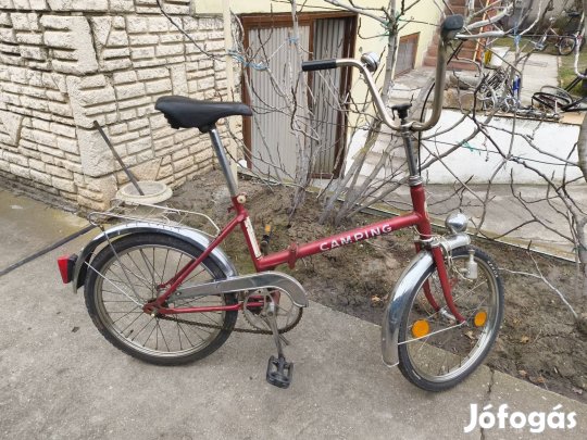 Csepel kemping camping kerékpár 