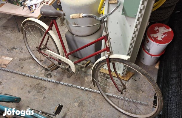 Csepel kerékpár - eredeti kézzel festett