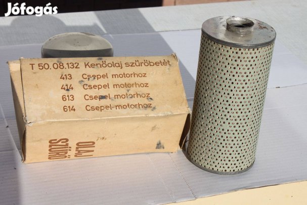 Csepel olajszűrő, szűrőbetét