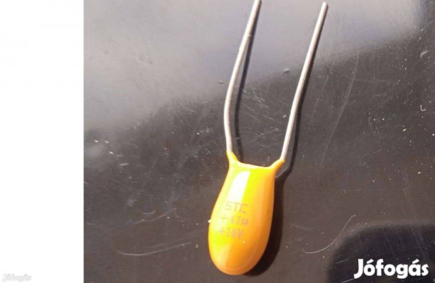 Csepptantál elkó , 47 uF , 16 V ., új