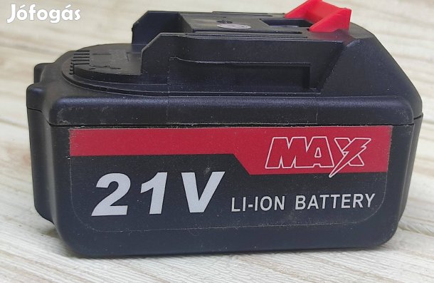 Csere akku tölthető 21V Li-ion 5S2P 3000mA akkumulátoros szerszámokhoz