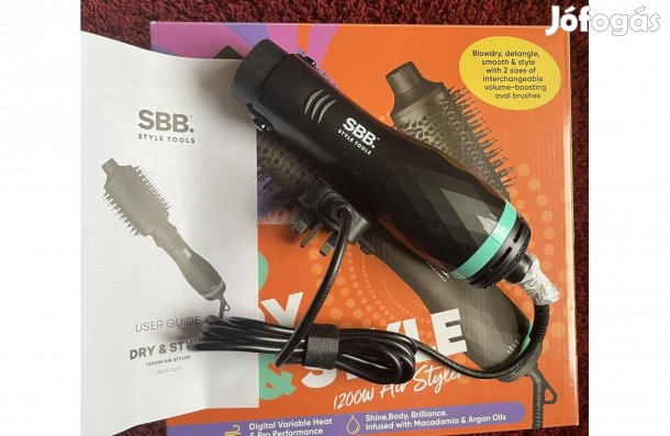 Cserélhető kefés hajformázó, hajszárító