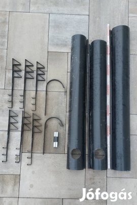 Cserép, hófogó, csatorna