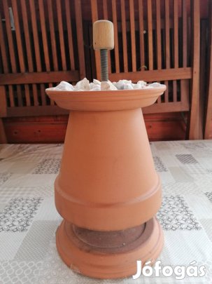 Cserép kandalló,gyertya fűtés.?