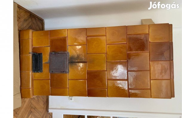 Cserépkályha 7 magas 4×2,5 méretű