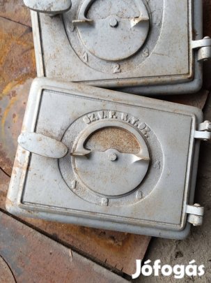 Cserépkályha ajtók Öntvény eladó! 