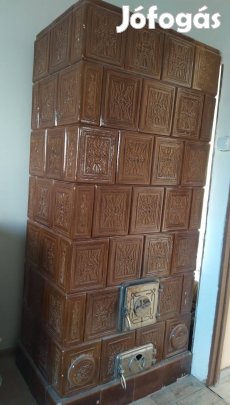 Cserépkályha bontatlan jó állapotban