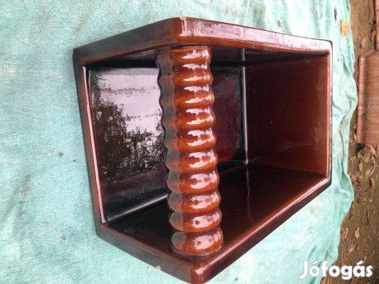 Cserépkályha csempe oszlopos sarok elem újszerű 8000 ft