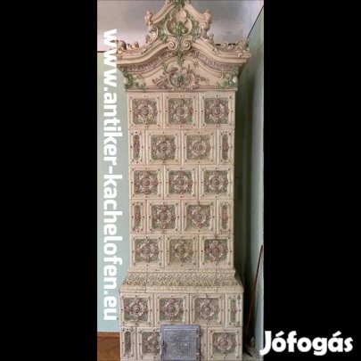 Cserépkályha eladó, antik cserépkályha