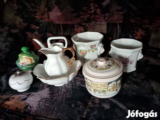 Cserépvédők,dísztárgyak