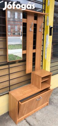 Cseresznye színű előszobafal + cipős