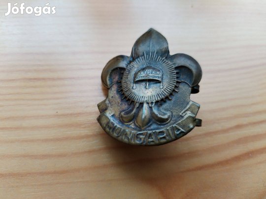 Cserkészjelvény régi db "Hungária"