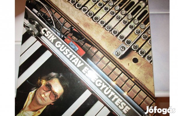 Csík Gusztáv és együttese bakelit hanglemez eladó