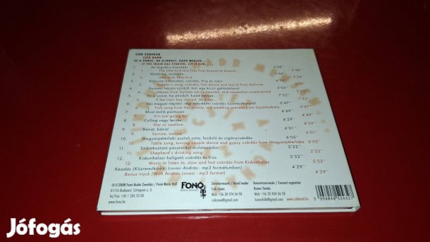 Csík Zenekar Ha ez a vonat elindult , Hadd menjen Cd 