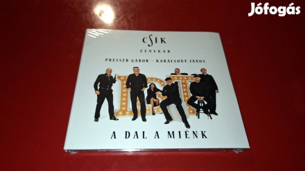 Csík Zenekar-Presser-Karácsony A dal a miénk Cd Bontatlan 2020