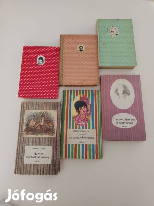 Csíkos / pöttyös könyvcsomag / 6 db könyv
