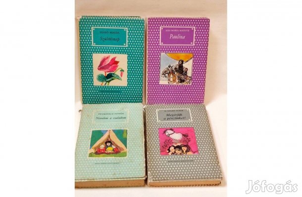 Csíkos- pöttyös könyvcsomag, Pöttyös könyv, Csíkos könyv 19 db