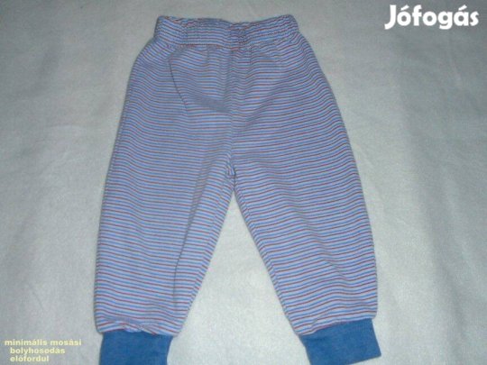 Csíkos nadrág 6 hós kisfiúra (méret 68)