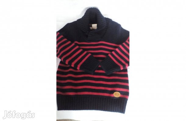 Csíkos pulóverek 5-6 évesre