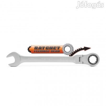 Csillag-villáskulcs 21 mm Racsnis flexibilis fejjel