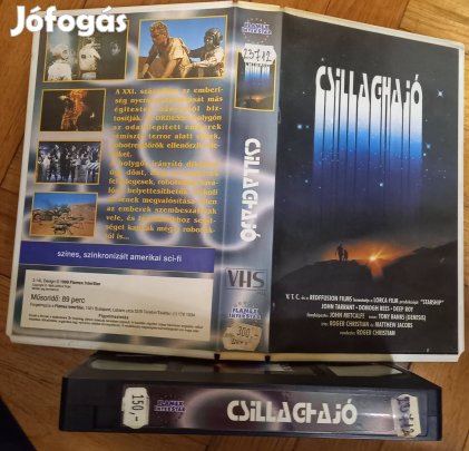 Csillaghajó - sci-fi vhs - nagytok