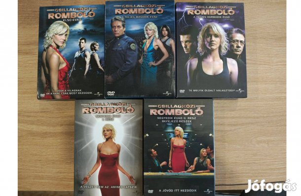 Csillagközi romboló (Battlestar Galactica) teljes sorozat DVD