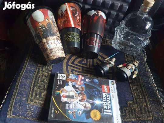Csillagok háborúja - Star Wars kollekció 2. -PC-játék, poharak,figurák