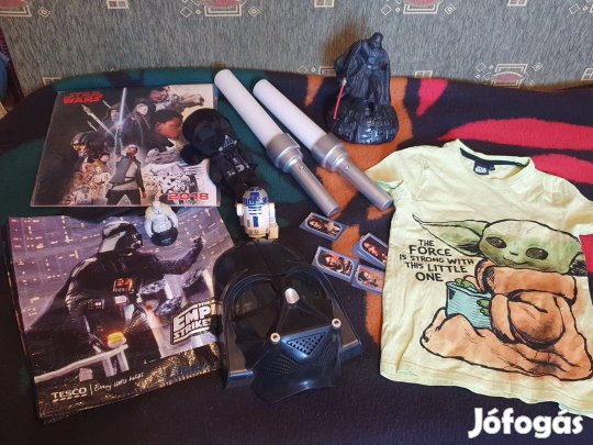 Csillagok háborúja - Star Wars kollekció 4. -játék, álarc, kártya,kard