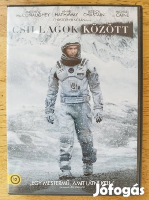 Csillagok között újszerű dvd Christopher Nolan