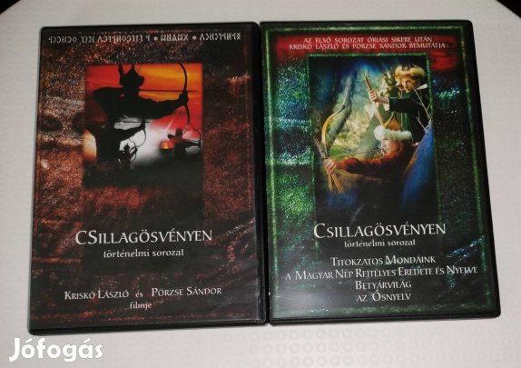 Csillagösvényen történelmi sorozat dvd 2 db egyben 1999 ft