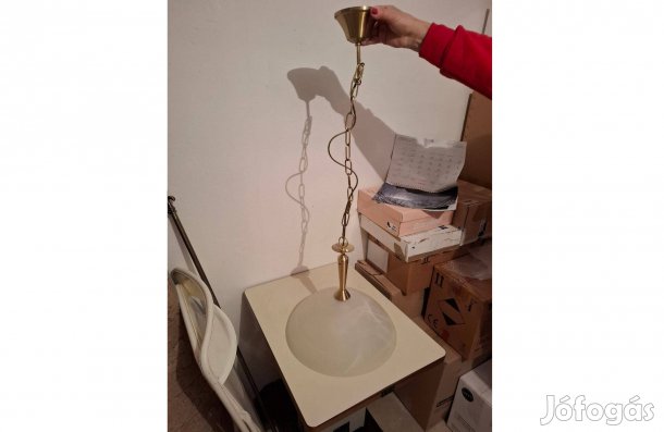 Csillár 2 darab ,üveg burával eladó