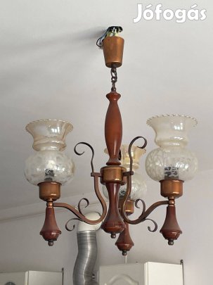 Csillár 3 ágú nagyon szép állapotban