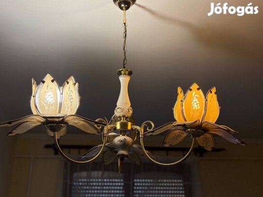 Csillár, lámpák egyben eladó