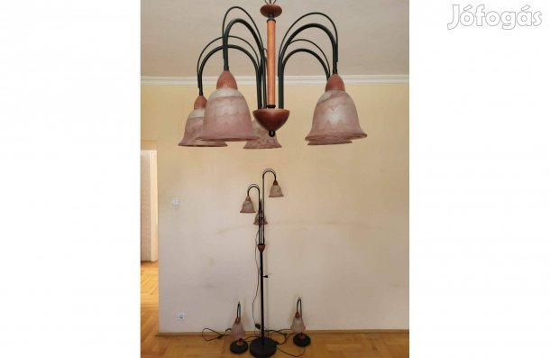 Csillár és lámpa szett