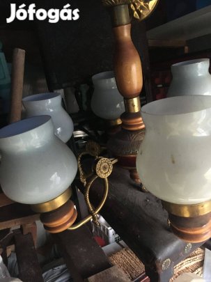 Csillár ötágú, retro