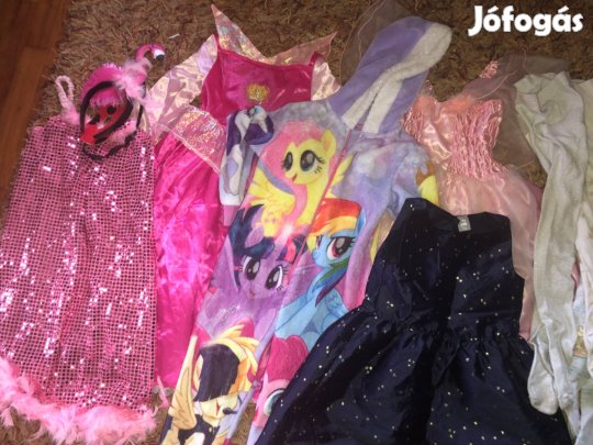 Csillogó, flitteres, hercegnős. pónis .5-6 évesre