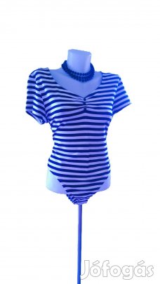 Csini Sötétkék Fehér Csíkos Bady. (Méret: L - XL) Kód: BA 33