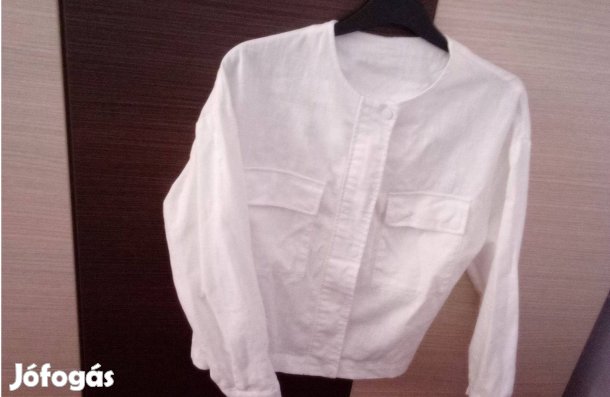 Csinos fehér nyári kiskabát blézer 44 hibátlan