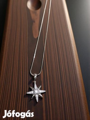 Csinszka ezüst színű köves xuping nyaklánc